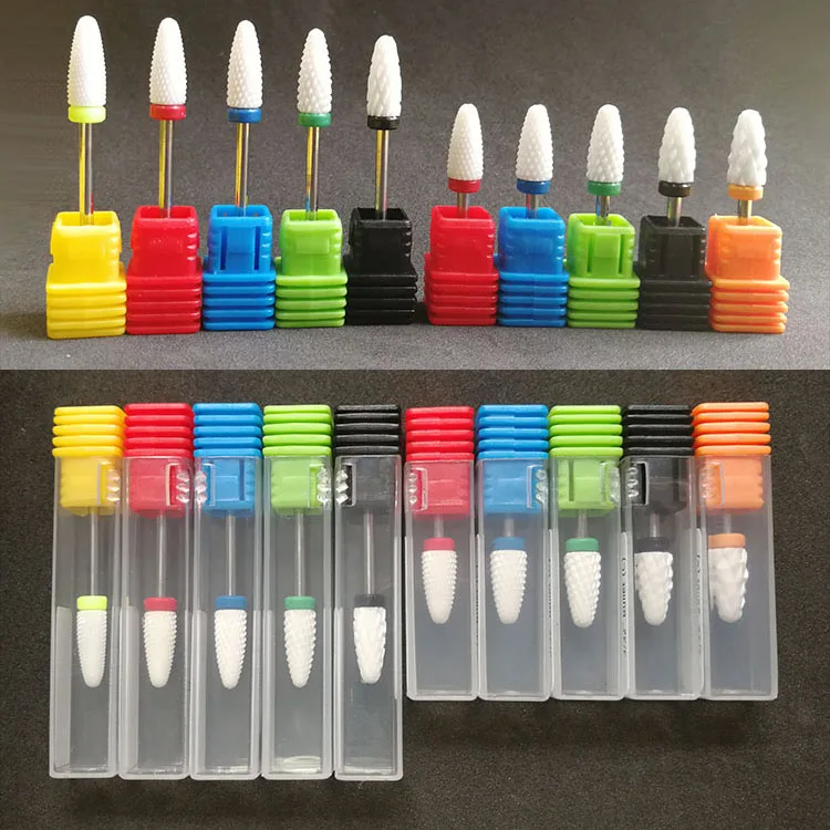 2.35 Ceramic Drill Bits Flame Bullet Drill Accessories Nail Tool Pedicure Manicure Machine Extra Fine Medium Coarse Long Rod Bit
2.35 Ceramic Drill Bits Flame Bullet Drill Accessories Nail Tool Pedicure Manicure Machine Extra Fine Medium Coarse Long Rod Bit