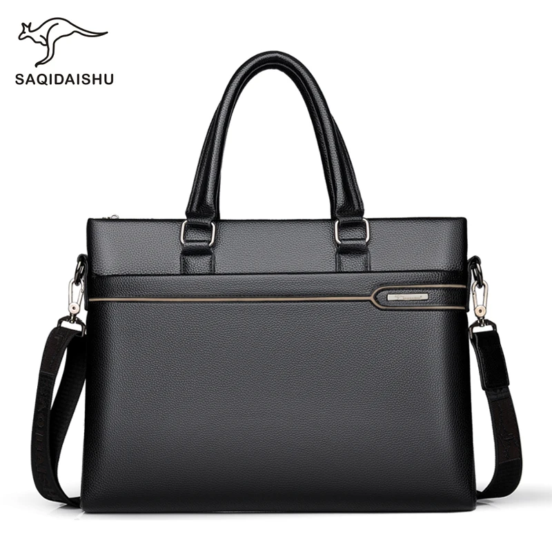 Fashion Casual Business Men Briefcases Luxury Brand High Quality PU Wearproof Male Shoulder Bag Messenger Briefcases
Fashion Casual Business Men Briefcases Luxury Brand High Quality PU Wearproof Male Shoulder Bag Messenger Briefcases