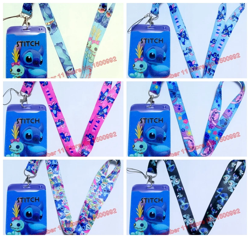 New 6Pcs cartoon stitch Lanyard ID Badge Holder Key Neck Strap kids gifts QW-696
New 6Pcs cartoon stitch Lanyard ID Badge Holder Key Neck Strap kids gifts QW-696