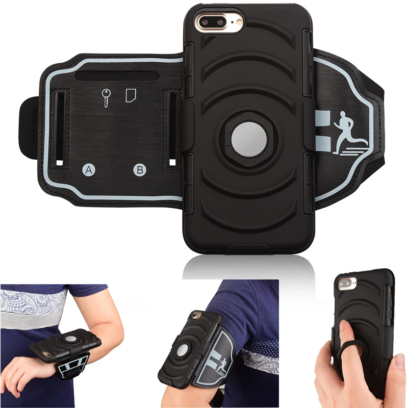 Sport Running Armband Case for iphone 7 Plus 8 Plus Phone Holder Stand Magnetic Suction Bracket Finger Ring Wrist Band Cover
Sport Running Armband Case for iphone 7 Plus 8 Plus Phone Holder Stand Magnetic Suction Bracket Finger Ring Wrist Band Cover