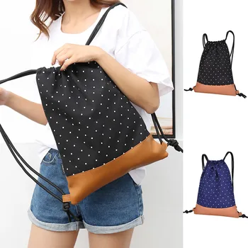 2019 Trendy Fashion Casual Unisex sac a dos femme Polka Dot Bundle Rope Travel Sport Backpack School Bag bolso mochila mujer #C6
2019 Trendy Fashion Casual Unisex sac a dos femme Polka Dot Bundle Rope Travel Sport Backpack School Bag bolso mochila mujer #C6