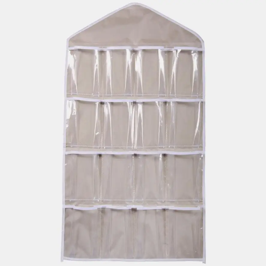 16 Pockets 78*42cm Household Clear Hanging Bag Socks Bra Underwear Rack Hanger Storage Organizer Wardrobe New #0 
16 Pockets 78*42cm Household Clear Hanging Bag Socks Bra Underwear Rack Hanger Storage Organizer Wardrobe New #0