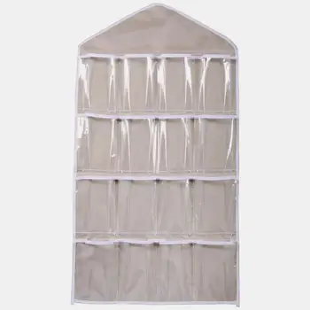16 Pockets 78*42cm Household Clear Hanging Bag Socks Bra Underwear Rack Hanger Storage Organizer Wardrobe New #0
16 Pockets 78*42cm Household Clear Hanging Bag Socks Bra Underwear Rack Hanger Storage Organizer Wardrobe New #0