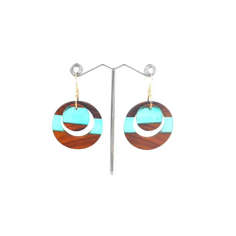 Creative characteristic earrings for women's birthday and wedding gifts jewelry popular ancient wood resin matching earrings
Creative characteristic earrings for women's birthday and wedding gifts jewelry popular ancient wood resin matching earrings