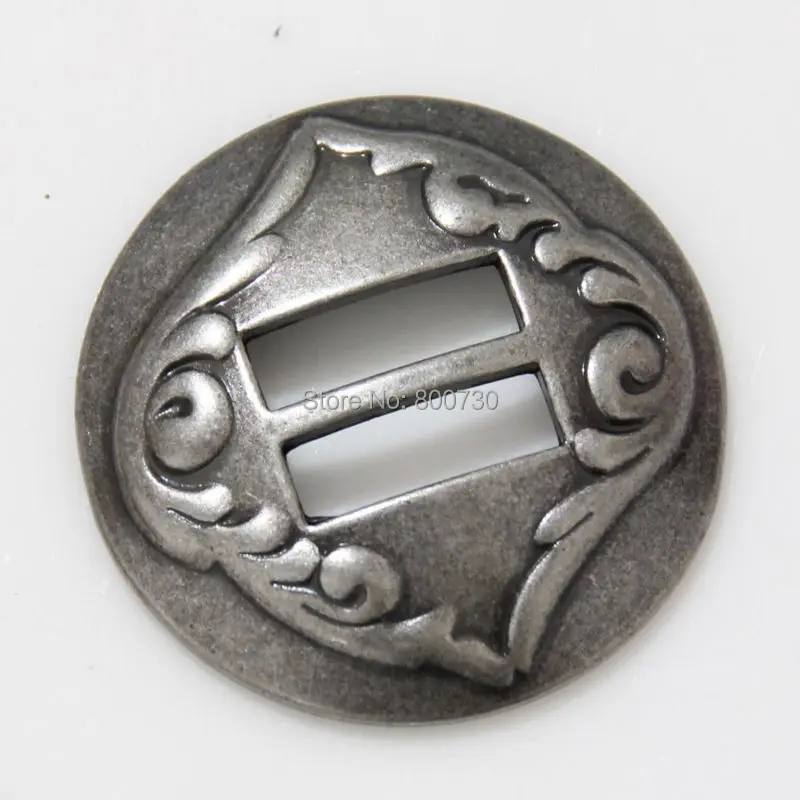(KBS03) Wholesale 50pc 1-1/4'' Western Cowboy Decor Slotted Conchos Saddlery Tack Slot Concho Antique-Silver
(KBS03) Wholesale 50pc 1-1/4'' Western Cowboy Decor Slotted Conchos Saddlery Tack Slot Concho Antique-Silver