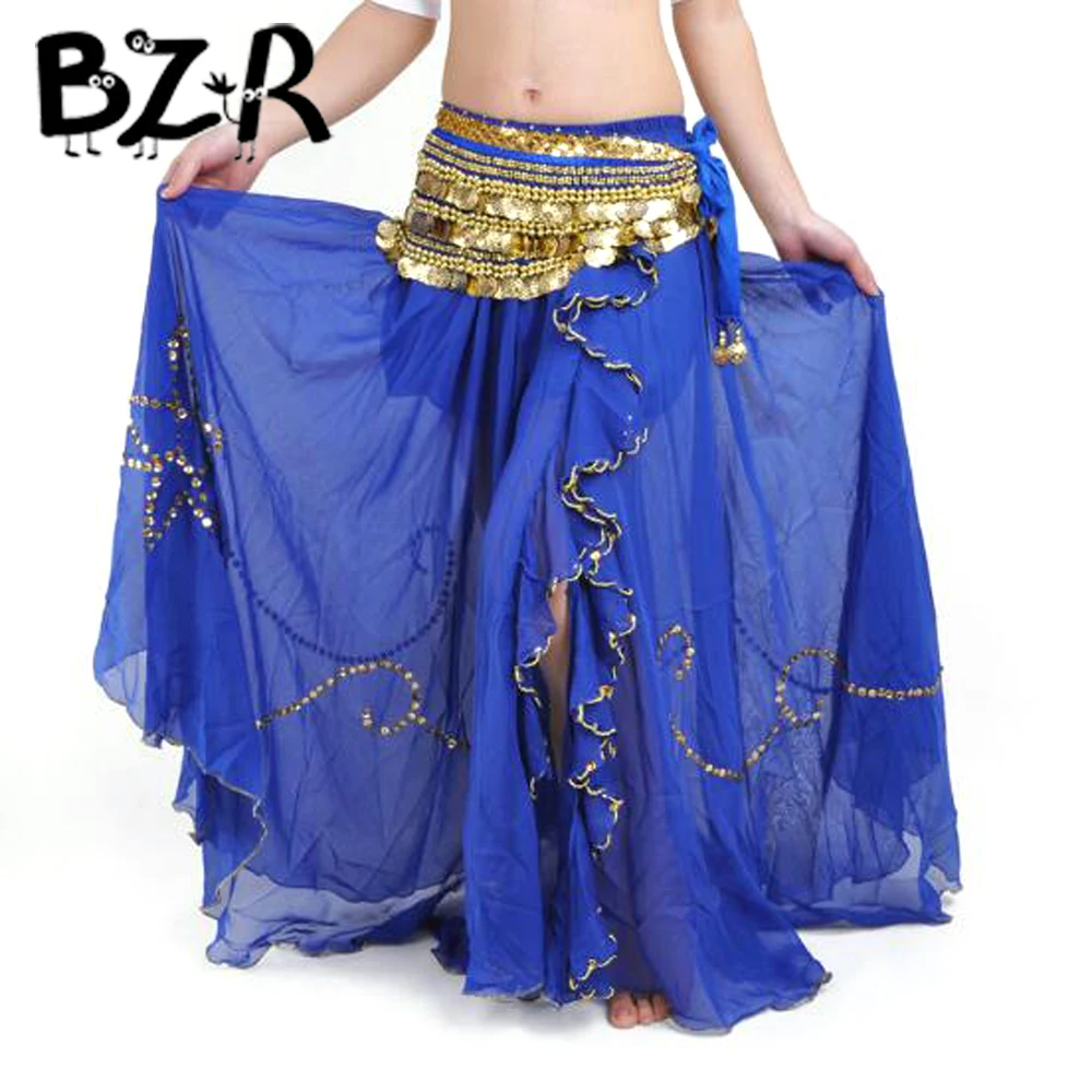 Bazzery Comfortable Chiffon Belly Dance Skirts Women Slit Long Skirt Dress Dancing Costume Adult Girls Dancewear Pure Colors
Bazzery Comfortable Chiffon Belly Dance Skirts Women Slit Long Skirt Dress Dancing Costume Adult Girls Dancewear Pure Colors