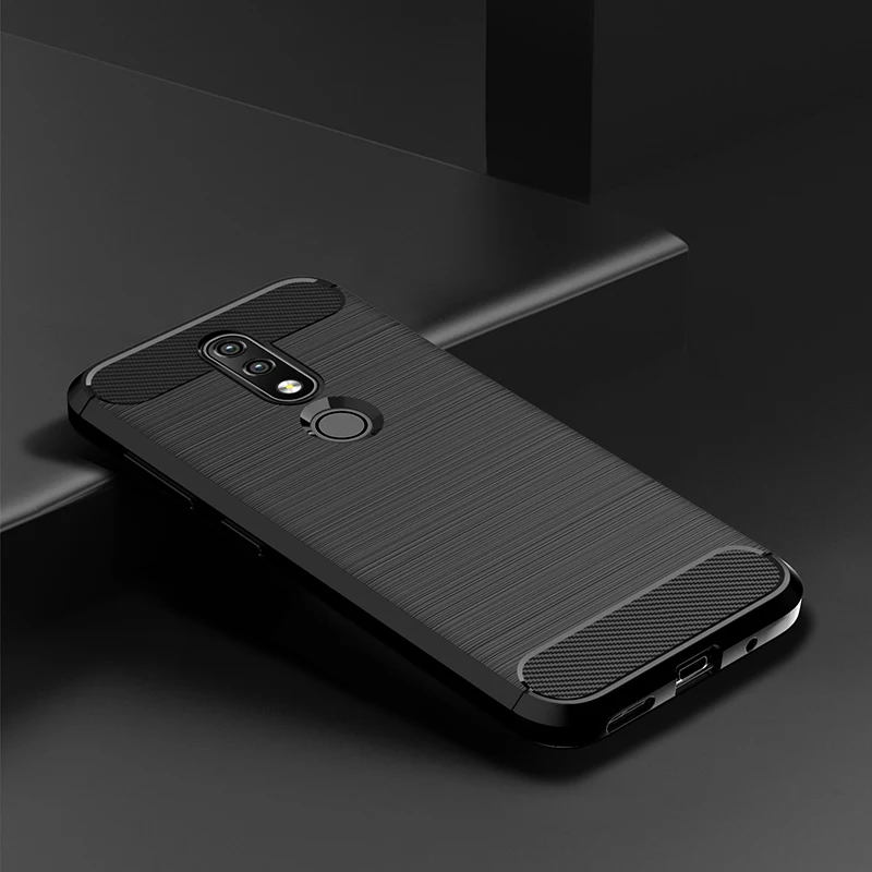 Для Nokia 4 2 Силиконовый прочный защитный мягкий чехол для 2019 5 71 "чехлы телефонов