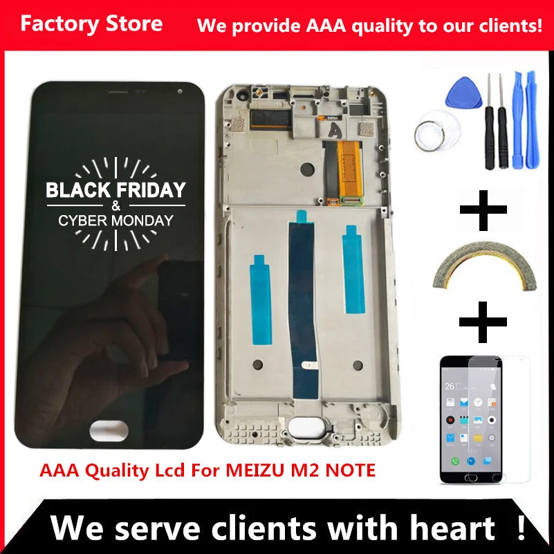 AAA Quality LCD+Frame For MEIZU M2 Note Lcd Display Screen Replacement For MEIZU M2 Note Digiziter Assembly
AAA Quality LCD+Frame For MEIZU M2 Note Lcd Display Screen Replacement For MEIZU M2 Note Digiziter Assembly