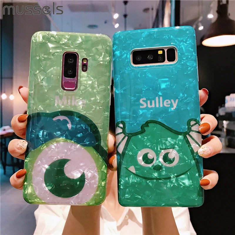 MUSSELS Sulley Mike Phone Case For Samsung Galaxy S10 S8 S9 Plus Note 8 9 A8s A9s Case Silicone Cartoon Conch Shell Phone Cover
MUSSELS Sulley Mike Phone Case For Samsung Galaxy S10 S8 S9 Plus Note 8 9 A8s A9s Case Silicone Cartoon Conch Shell Phone Cover
