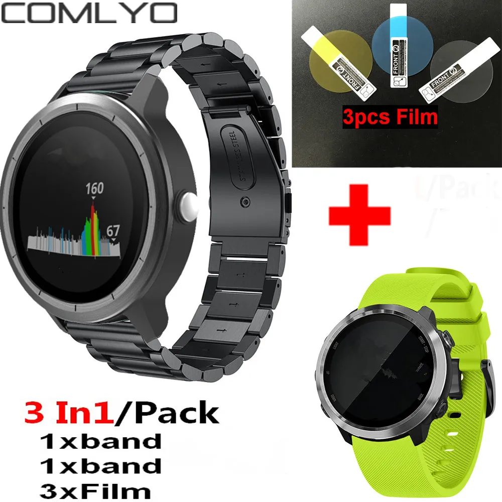 3 In1 Wristband Strap for Garmin vivoactive 3 vivoactive3/HR/MUSIC Band Watchband with Film for Garmin vivoactive 3 Bracelet
3 In1 Wristband Strap for Garmin vivoactive 3 vivoactive3/HR/MUSIC Band Watchband with Film for Garmin vivoactive 3 Bracelet