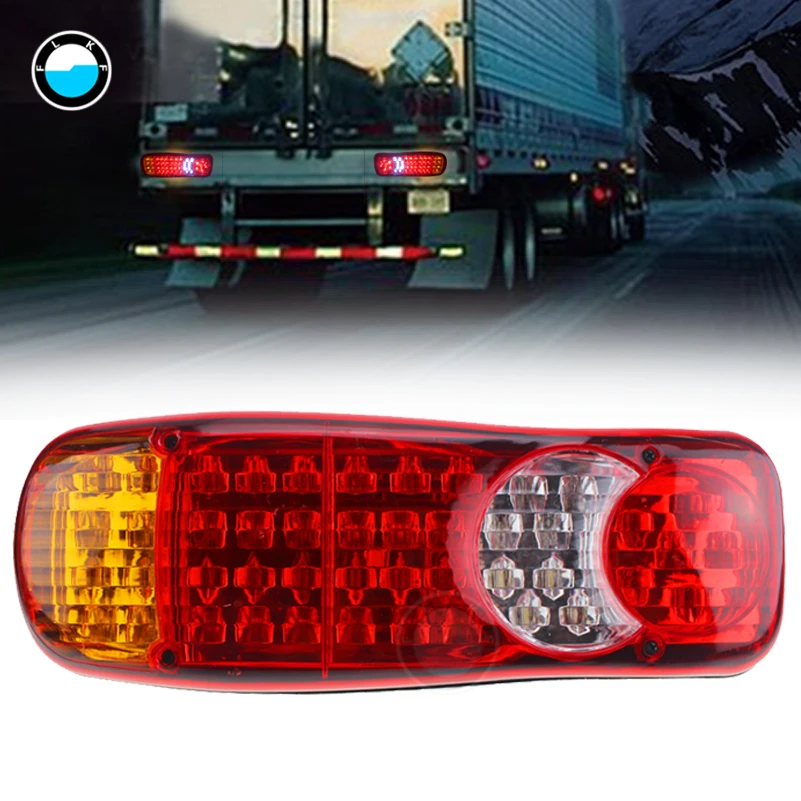 2 PCS 46LED Waterproof 12V 24 Truck Trailer Rear Light Waterproof Camper Indicator Reverse Van Car Truck taillight.
2 PCS 46LED Waterproof 12V 24 Truck Trailer Rear Light Waterproof Camper Indicator Reverse Van Car Truck taillight.