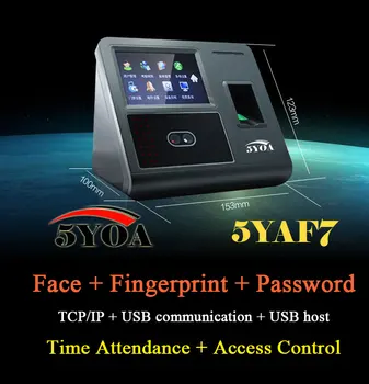 Face Facial Recognition Fingerprint TCP IP Attendance Access Control Device Biometric Time Clock Recorder Employee Digital AF7
Face Facial Recognition Fingerprint TCP IP Attendance Access Control Device Biometric Time Clock Recorder Employee Digital AF7