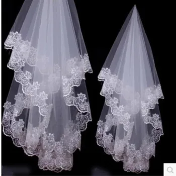 1 Layer 1.5m White Ivory Lace Bride Voile mariage Bridal Veil wedding accessories velos de novia veu de noiva renda
1 Layer 1.5m White Ivory Lace Bride Voile mariage Bridal Veil wedding accessories velos de novia veu de noiva renda