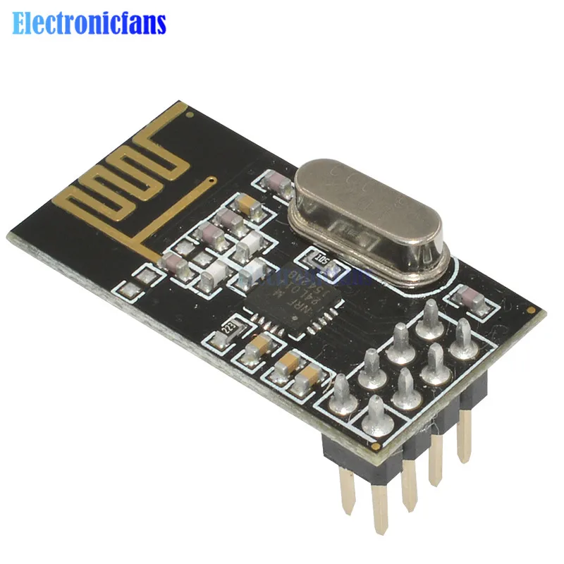 2Pcs 125 Channels Mutipoint Microcontroller NRF24L01 + 2.4GHz Antenna Wireless Transceiver Module Builtin Voltage
2Pcs 125 Channels Mutipoint Microcontroller NRF24L01 + 2.4GHz Antenna Wireless Transceiver Module Builtin Voltage