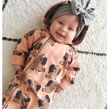 Tinypeople Elephant Baby Spring Jumpsuits Boys Cotton cute Playsuit outdoor Girls Overall Infant Clothes Toddler Onesie Romper
Tinypeople Elephant Baby Spring Jumpsuits Boys Cotton cute Playsuit outdoor Girls Overall Infant Clothes Toddler Onesie Romper