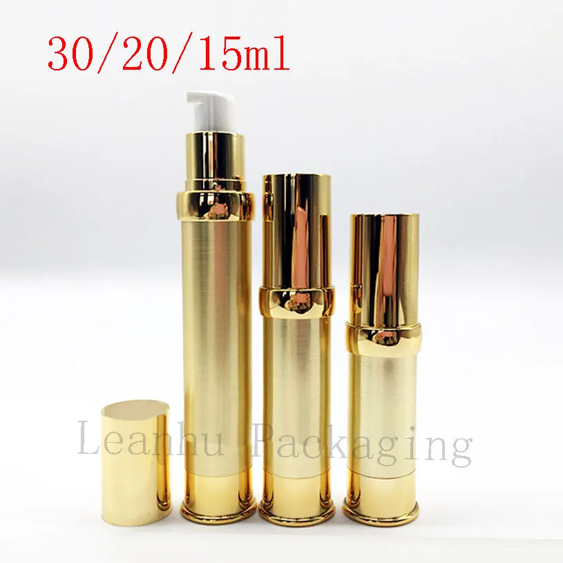 New 20pcs/lot airless pump bottle with gold pump,high quality Vacuum Bottle,empty cream container,airless cosmetic packaging
New 20pcs/lot airless pump bottle with gold pump,high quality Vacuum Bottle,empty cream container,airless cosmetic packaging