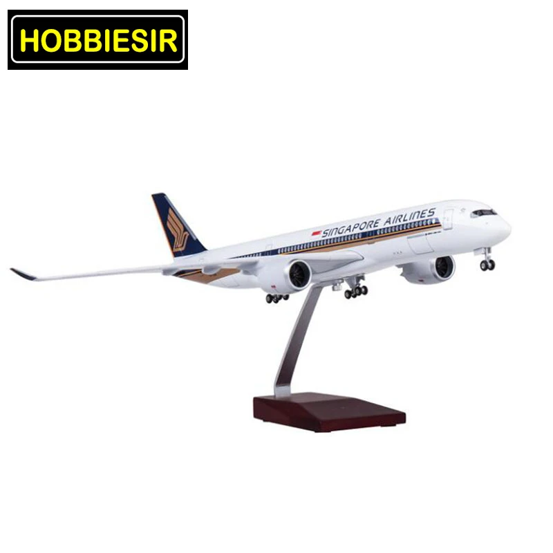 47CM 1/142 Scale Airplane Airbus A350 Singapore Airline Model W Light & Wheel Diecast Plastic Resin Plane Collection Kids Gift
47CM 1/142 Scale Airplane Airbus A350 Singapore Airline Model W Light & Wheel Diecast Plastic Resin Plane Collection Kids Gift