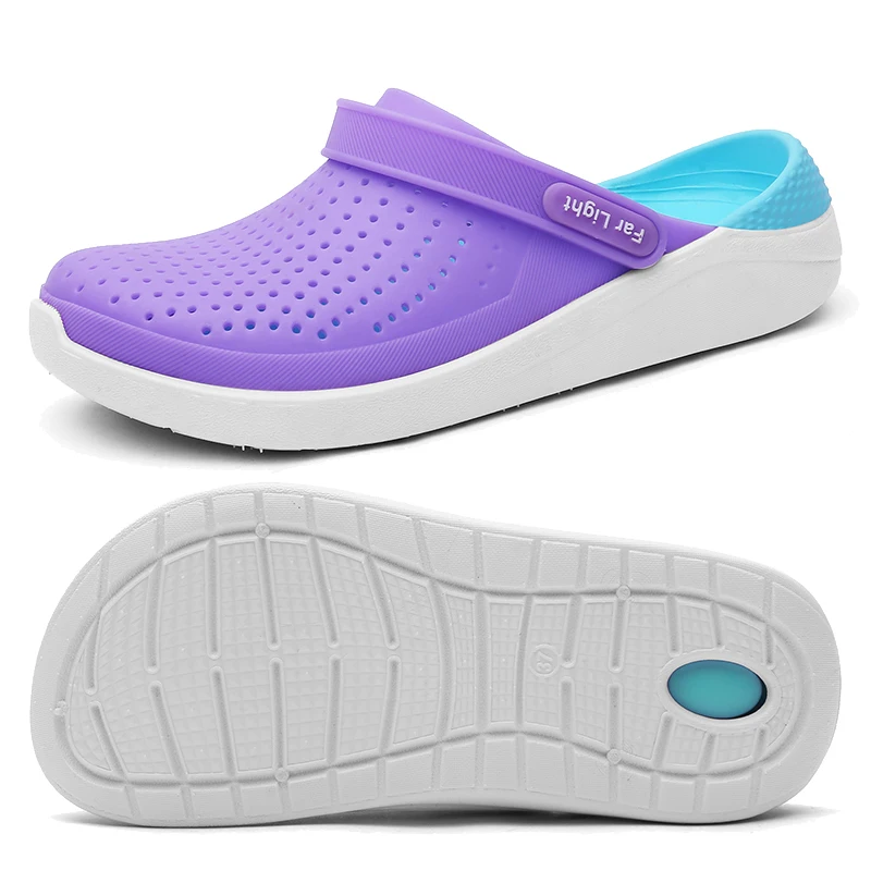2019 Summer Women's Mule Clogs Beach Garden Slippers For Women Light Clog Sandals Couple Leisure Shoes Unisex Big Size 36-45
2019 Summer Women's Mule Clogs Beach Garden Slippers For Women Light Clog Sandals Couple Leisure Shoes Unisex Big Size 36-45