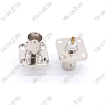 Free Shipping 10PCS/lot RF coaxial square plate BNC female four hole connector
Free Shipping 10PCS/lot RF coaxial square plate BNC female four hole connector