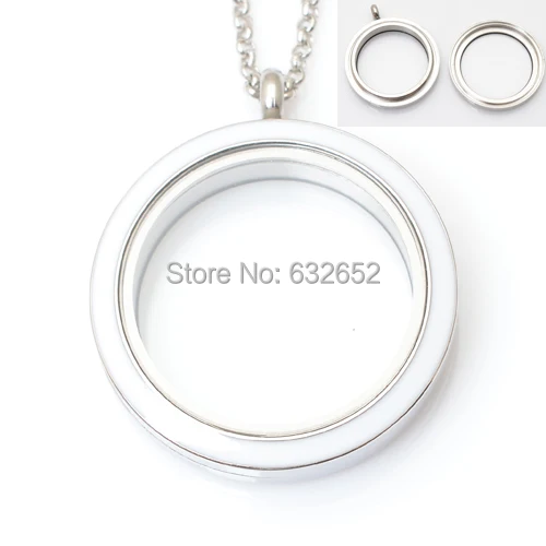 30mm stainless steel round Twist floating lockets , white color with free 50-55cm chain FN2003
30mm stainless steel round Twist floating lockets , white color with free 50-55cm chain FN2003