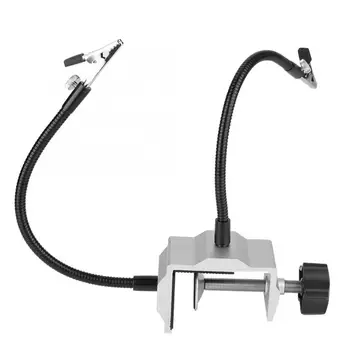 Universal Metal Arm Electric Iron Holder Solder Station Clamp for Diy Soldering PCB Welding Solder Station repair clamp
Universal Metal Arm Electric Iron Holder Solder Station Clamp for Diy Soldering PCB Welding Solder Station repair clamp