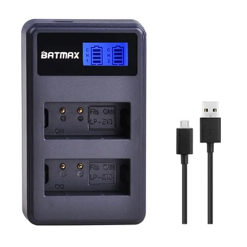 1Pc LCD USB Dual LP-E10 LPE10 LP E10 Battery Charger for Canon 1100D 1200D 1300D Rebel T3 T5 KISS X50 X70 Camera Batteries
1Pc LCD USB Dual LP-E10 LPE10 LP E10 Battery Charger for Canon 1100D 1200D 1300D Rebel T3 T5 KISS X50 X70 Camera Batteries