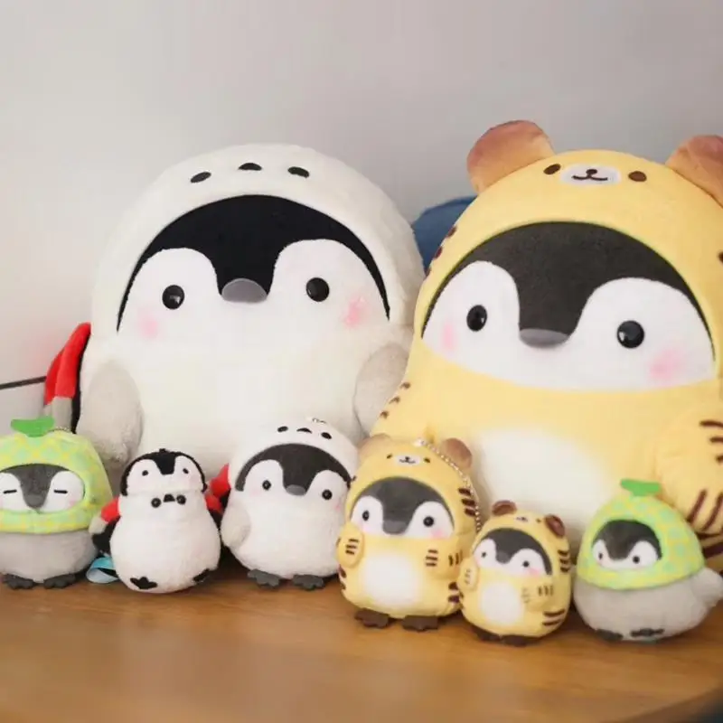 1 Pc Creative Penguin Plush doll Cartoon Pendant Stuffed Animals Penguin Turned To Tiger Fruit cute Plush Toy for Kids Gift
1 Pc Creative Penguin Plush doll Cartoon Pendant Stuffed Animals Penguin Turned To Tiger Fruit cute Plush Toy for Kids Gift