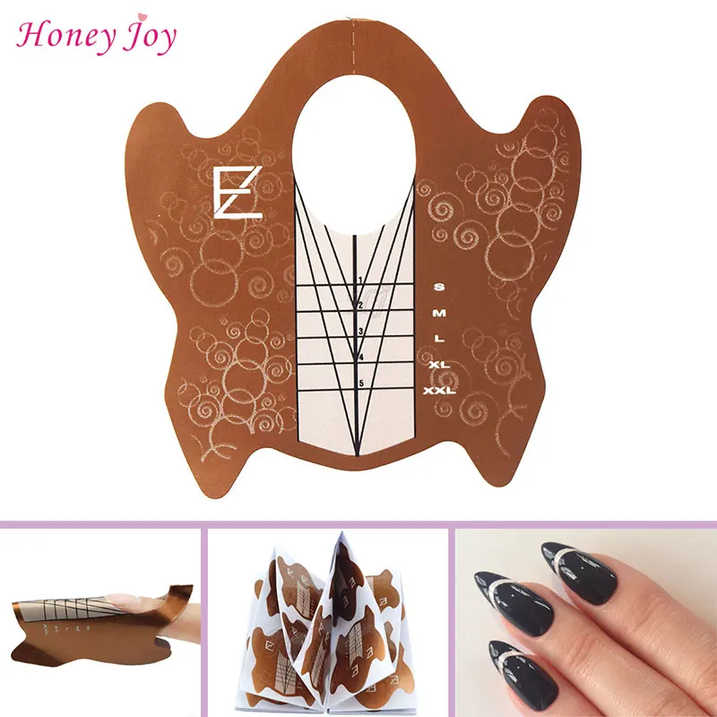 100pcs Professional Stiletto Tips Nail Forms Acrylic Curve UV Gel Nails Extension Nail Art Tool Guide Self-Adhesive
100pcs Professional Stiletto Tips Nail Forms Acrylic Curve UV Gel Nails Extension Nail Art Tool Guide Self-Adhesive