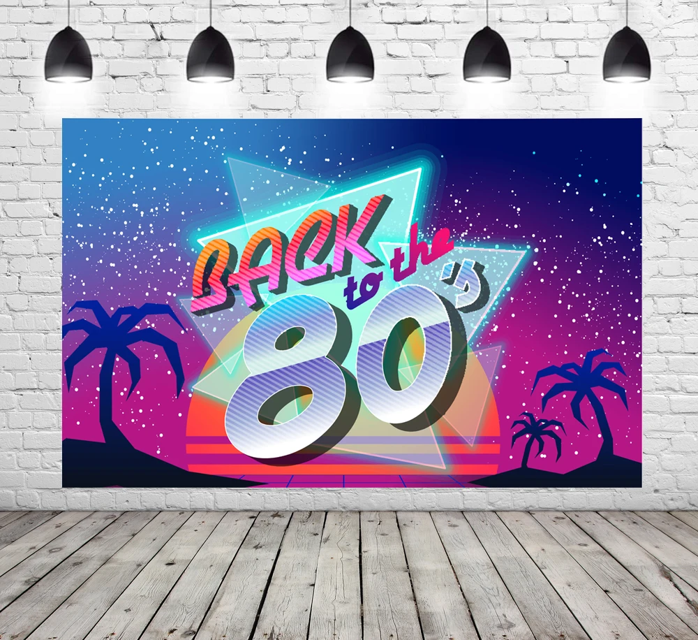 HUAYI Back to the 80's Theme Backdrop for Photography 80s Party Decorations Photo Background Studio Props Photocall XT-7467
HUAYI Back to the 80's Theme Backdrop for Photography 80s Party Decorations Photo Background Studio Props Photocall XT-7467