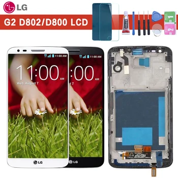 Original 5.2 '' LCD for LG G2 D802 Display Touch Screen Digitizer Assembly Display for LG G2 D802 LCD D800 D801 D805 D803
Original 5.2 '' LCD for LG G2 D802 Display Touch Screen Digitizer Assembly Display for LG G2 D802 LCD D800 D801 D805 D803