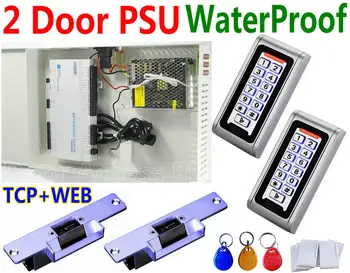 2 Door WaterProof PSU Power All-in-one Power Controller Web server+Outdoor WaterProof Keypad/EM ID Reader 2 Door control+TCP/IPs
2 Door WaterProof PSU Power All-in-one Power Controller Web server+Outdoor WaterProof Keypad/EM ID Reader 2 Door control+TCP/IPs