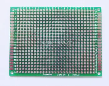 10pcs / lot Double-Side 60mm x 80mm Copper Prototype 6x8 cm PCB , Universal Board glass fiber . Free Shipping
10pcs / lot Double-Side 60mm x 80mm Copper Prototype 6x8 cm PCB , Universal Board glass fiber . Free Shipping