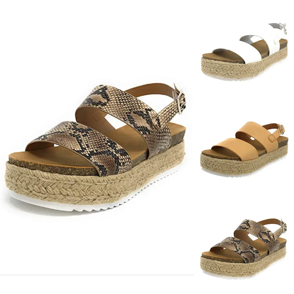 YOUYEDIAN Casual Women's Rubber Sole Flatform Wedge Buckle Ankle Strap Open Toe Sandals plataform summer shoes for women#4
YOUYEDIAN Casual Women's Rubber Sole Flatform Wedge Buckle Ankle Strap Open Toe Sandals plataform summer shoes for women#4