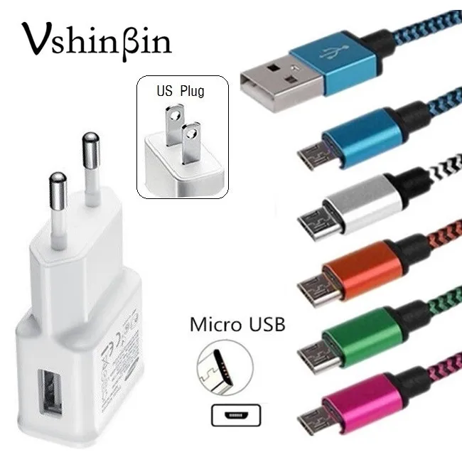 Vshinbin 2-in-1 US / EU Plug Wall USB Charger For Mobile Phone iPhone Samsung Xiaomi LG Huawei Smartphone 5V 2A Travel Adapter
Vshinbin 2-in-1 US / EU Plug Wall USB Charger For Mobile Phone iPhone Samsung Xiaomi LG Huawei Smartphone 5V 2A Travel Adapter