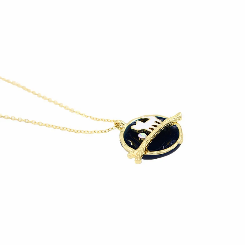 Creative Universo Dripping Oil Necklace Fancy Cute Kitty Pendent Necklace Drip Oil Brillante Star Choker Necklace Women Jewelry
Creative Universo Dripping Oil Necklace Fancy Cute Kitty Pendent Necklace Drip Oil Brillante Star Choker Necklace Women Jewelry