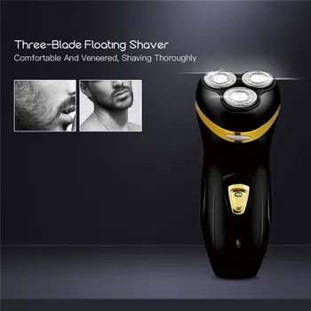 Rechargeable Electric Shaver Three Blades Triple Floating Heads Shaving Razors Face Care cleaning Men Beard Trimmer Machine
Rechargeable Electric Shaver Three Blades Triple Floating Heads Shaving Razors Face Care cleaning Men Beard Trimmer Machine