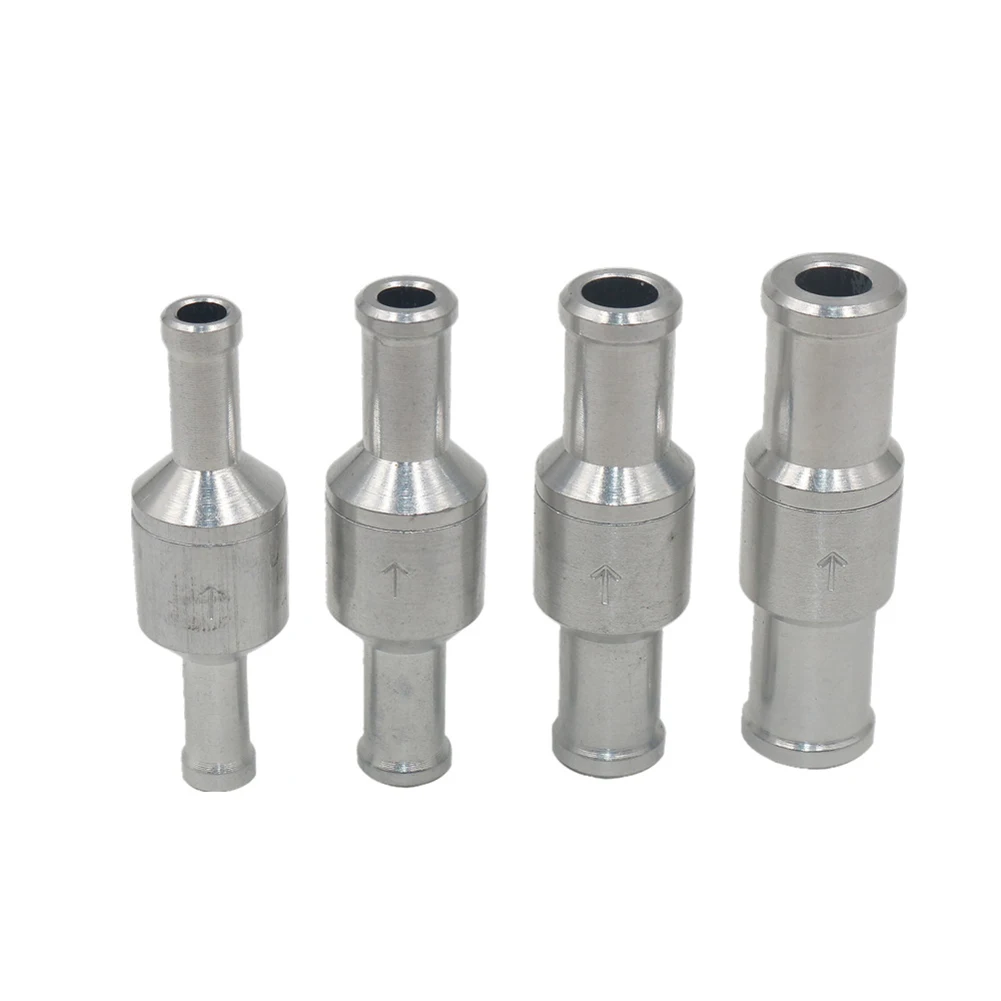 6mm/8mm/10mm/12mm Car Vacuum Hose Oil Water Pumps Aluminium Alloy One Way Fuel Non Return Check Valve | Автомобили и мотоциклы