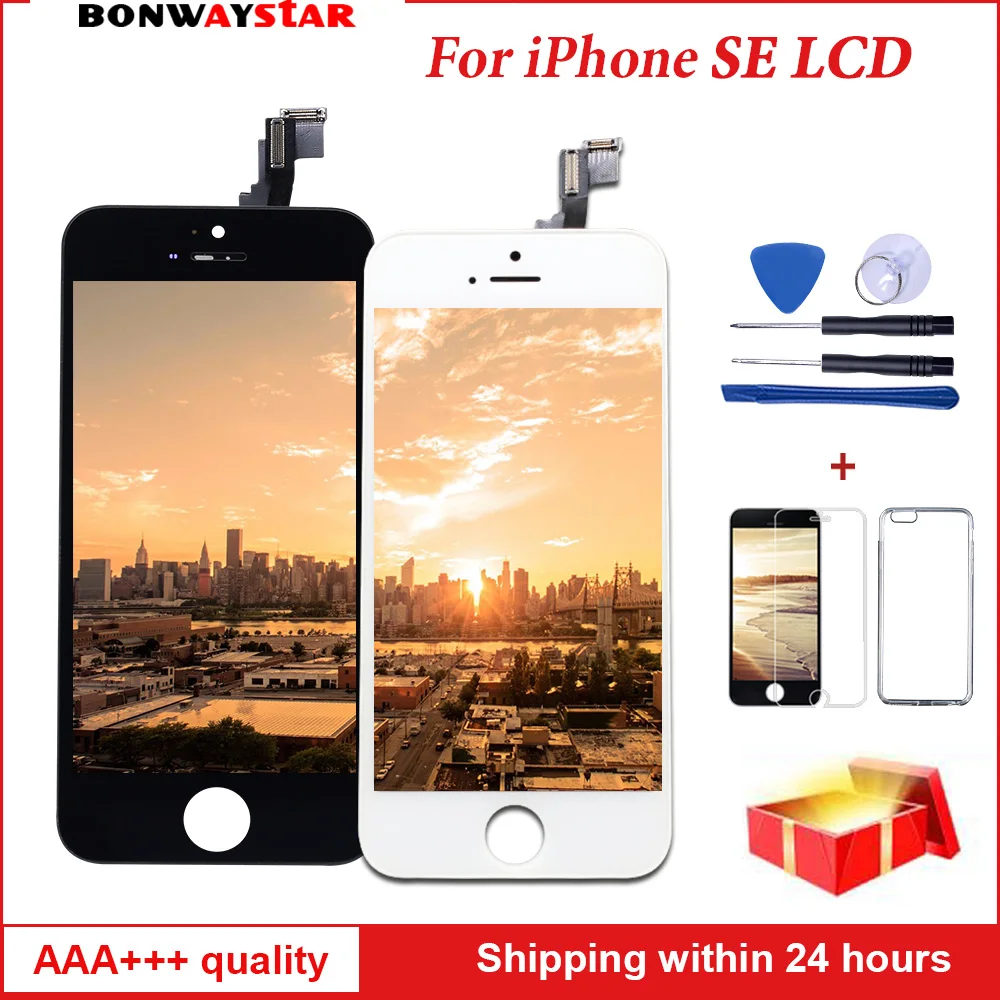 AAAA Quality OEM Display for iPhone SE A1723 A1662 A1724 LCD Assembly for iPhone SE touch Screen Digitizer Replacement lcd +gift
AAAA Quality OEM Display for iPhone SE A1723 A1662 A1724 LCD Assembly for iPhone SE touch Screen Digitizer Replacement lcd +gift