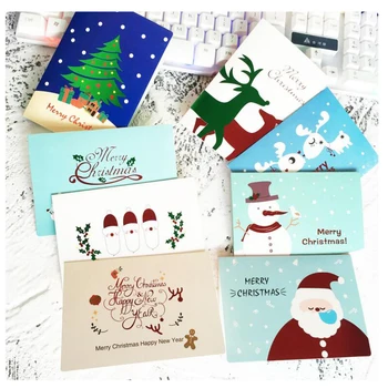 24pcs/lot Paper Folding Mini Card Santa Claus Christmas Greeting Card Studends Gift Blessing Message Card 14.3*10.3cm
24pcs/lot Paper Folding Mini Card Santa Claus Christmas Greeting Card Studends Gift Blessing Message Card 14.3*10.3cm