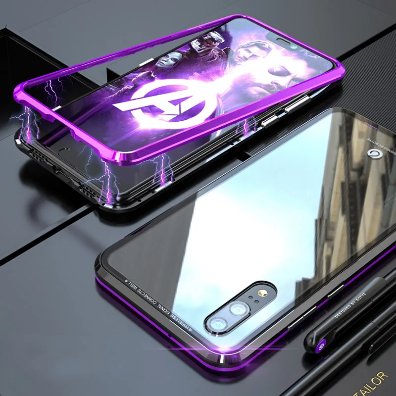 Magnetic Cover For Huawei P20 Pro Case Transparent Aluminum Magnet Back Glass Metal Bumper Cover For Huawei P20Lite Case Luxury
Magnetic Cover For Huawei P20 Pro Case Transparent Aluminum Magnet Back Glass Metal Bumper Cover For Huawei P20Lite Case Luxury