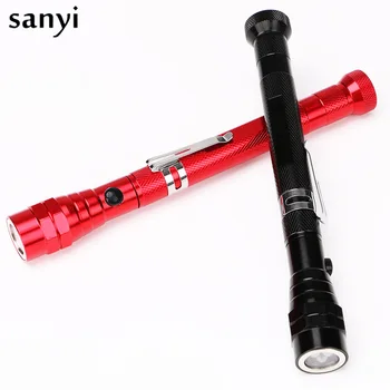 Multi-functional Flashlight Telescopic Flexible 360 Degree 3 LED Flashlight Torch Built in Magnet Head Pick Up Tool Lamp Light
Multi-functional Flashlight Telescopic Flexible 360 Degree 3 LED Flashlight Torch Built in Magnet Head Pick Up Tool Lamp Light