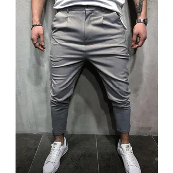 Explosive men's plain-color casual pants, straight-bottomed trousers and men's trousers
Explosive men's plain-color casual pants, straight-bottomed trousers and men's trousers
