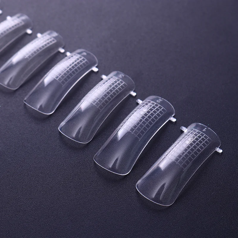 20 Pcs Mixed-size Full Nail Tips Quick Building Mold False Tips Transparent Finger Extension Nail Dual Forms Manicure Art Tool
20 Pcs Mixed-size Full Nail Tips Quick Building Mold False Tips Transparent Finger Extension Nail Dual Forms Manicure Art Tool