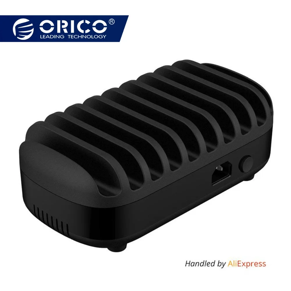 ORICO 10 Ports USB Charger Station Dock with Holder 120W 5V2.4A*10 USB Charging for Smart Phone Tablet PC Apply for Home Public
ORICO 10 Ports USB Charger Station Dock with Holder 120W 5V2.4A*10 USB Charging for Smart Phone Tablet PC Apply for Home Public