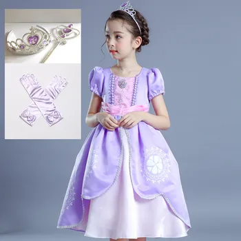 Princess Summer Dresses Girls Sofia Cosplay Costume Children Kids Halloween Birthday Party Tutu Dresses Fantasy
Princess Summer Dresses Girls Sofia Cosplay Costume Children Kids Halloween Birthday Party Tutu Dresses Fantasy