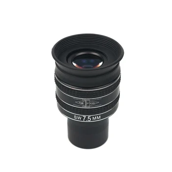 7.5mm Telescope Planetary Eyepiece Lens for Astronomy Reflector Refractor 1.25" Interface 58 Degree Wide-Angle View
7.5mm Telescope Planetary Eyepiece Lens for Astronomy Reflector Refractor 1.25" Interface 58 Degree Wide-Angle View