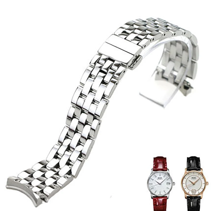 ISUNZUN Women's Watch Strap For MIDO Baroncelli M007 Watches Accessories 18mm Stainless Steel Watchbands for MIDO M007207A
ISUNZUN Women's Watch Strap For MIDO Baroncelli M007 Watches Accessories 18mm Stainless Steel Watchbands for MIDO M007207A