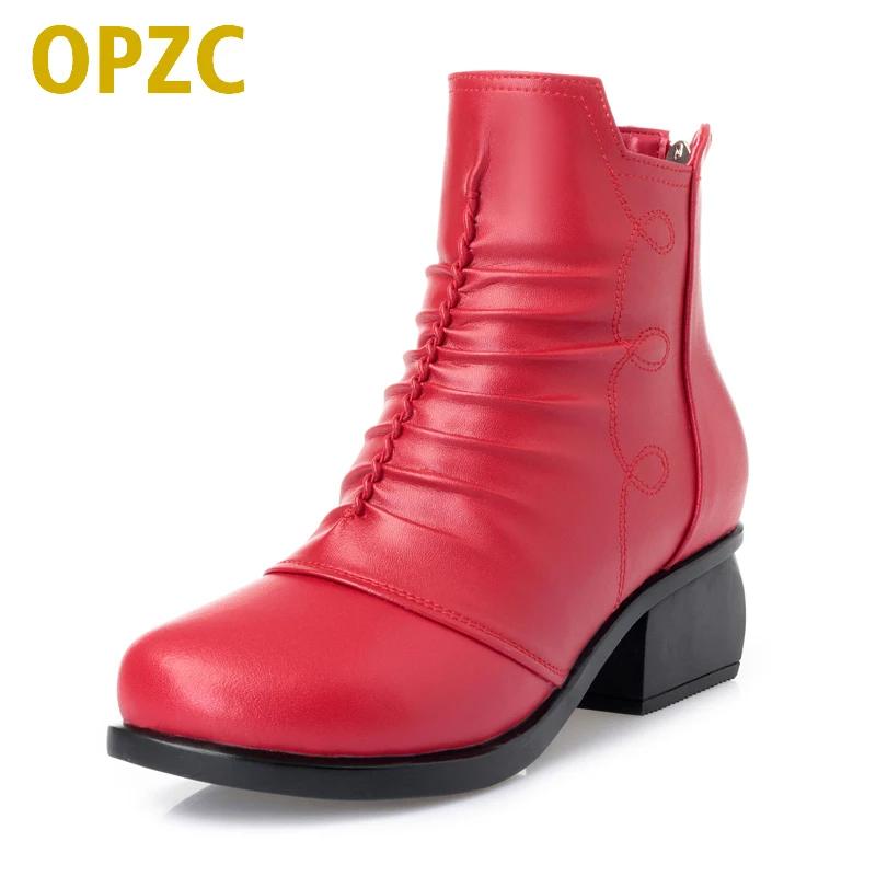 Ladies short winter boots 2019 new genuine leather women naked boots,big size 41 42 43 warm wool mother boots female shoes
Ladies short winter boots 2019 new genuine leather women naked boots,big size 41 42 43 warm wool mother boots female shoes