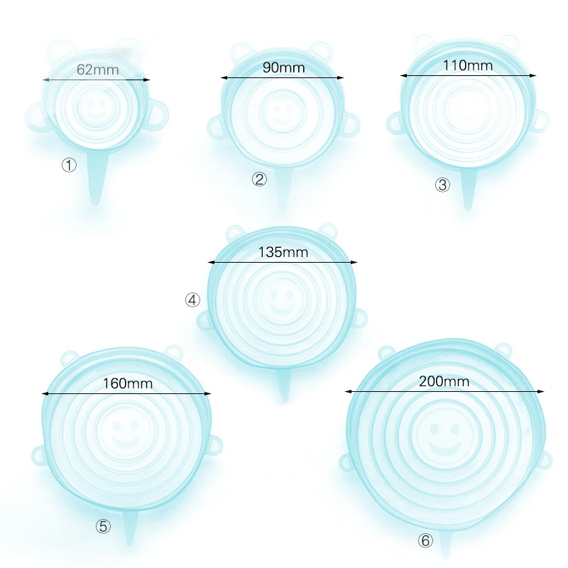 Silicone Stretch Lids