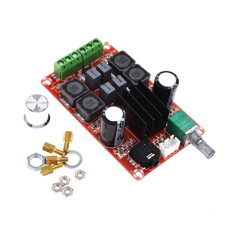 TPA3116D2 2*50W+100W 2*120W Class D Dual Channel Stereo decodificador diy amplifier kit High Power Digital
TPA3116D2 2*50W+100W 2*120W Class D Dual Channel Stereo decodificador diy amplifier kit High Power Digital